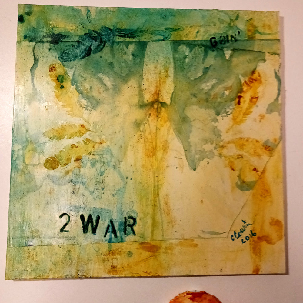 goin 2 war original artwork